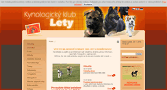 Desktop Screenshot of kklety.cz